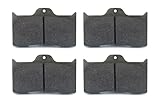 Wilwood Brake Pads, High Temperature Racing Pads, BP-40 Compound, High Friction, High Temperature, 7112, Forged Dynalite Calipers, Set of 4