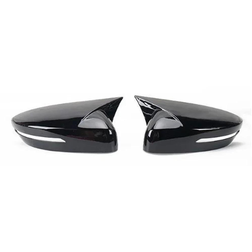 Modification Parts for Trumpchi GAC Empow 2022 2023 Horn Car Sticker Rearview Side Mirror Cover Wing Cap Exterior Door Rear View(Glossy Black)