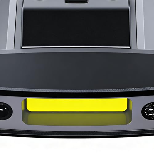 Linterna frontal LED con clip recargable de 6 cm para running y camping 5