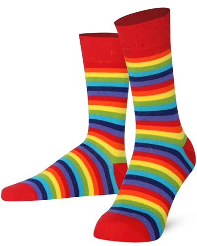 Image of Mysocks Men and Women Crew Socks Extra Fine Combed Cotton Seamless Toe