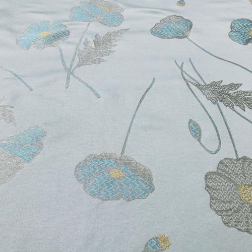 CAIT CHAPMAN HOME COLLECTION Timeless Poppy Metallic Jacquard Woven Tablecloth (60"x120" Tablecloth) by CAIT CHAPMAN HOME COLLECTION - Used condition - Image 3