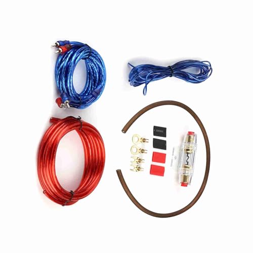 Kit de cables de audio para automóvil para disfrutar de graves potentes viajando 6