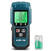 DETLEV PRO 5 in 1 Rilevatore Digitale Tubi e Cavi CA Elettrici, LCD Schermo, Avviso Sonoro, Legna/Metallo/Magnetico o No