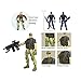 MQSTARSRISE Army Men Action Figures, 6 Pcs Play Set for Kids, US Army and SWAT Team Toy With Military Weapons Accessories, Birthday Gift for Boys Age 4-7 6-8