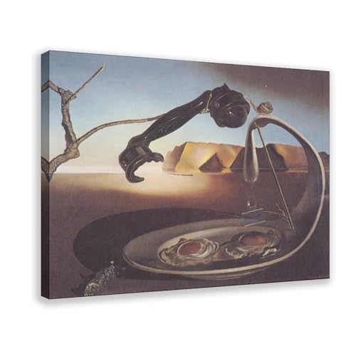 DUYIGCR The Sublime Moment by Salvador Dali Canvas Poster Bedroom Decor Sports Landscape Office Room Decor Gift Frame-style 12x18inch(30x45cm)