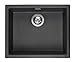Produktbild Reginox R30844 Regi Granit Spüle AMSTERDAM 50 Black Silvery ab 60 cm Schrankbreite/Auflagespüle/Unterbau/Einbauspüle