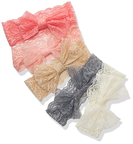 Hudson Baby Unisex Cotton And Synthetic Headbands, Charcoal Pink, 0-24 Months #TOP2