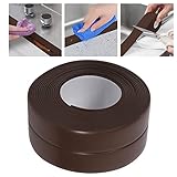 3.2M Self Adhesive Caulk Strip Decorative Sealant Trim Waterproof Caulk Tape Sealant Strip for Kitchen Sink Toilet (Brown) - Image 9