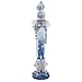 Kurt Adler Hollywood Snowflake Nutcracker, 20-Inch, Blue and Silver