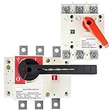 armoire 3 portes pas cher Interrupteur d'isolement de charge 100A 160A 250A à couteau 3P Disjoncteur triphasé transfert en armoire