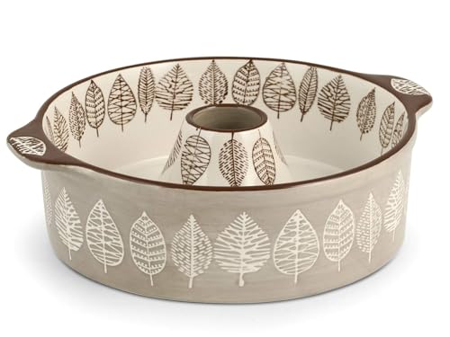 H&H Michelle Tortiera Stoneware, Ciambella, cm22