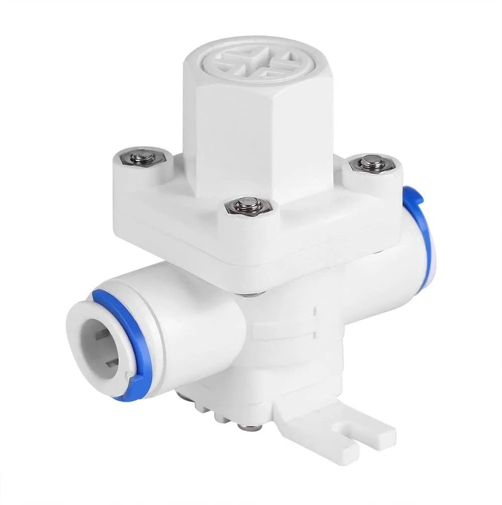 IONIX RO Water Pressure Reducing Valve, 1/4" Water Pressure Relief Regulator Reducing Valve Filter Protection RO Water