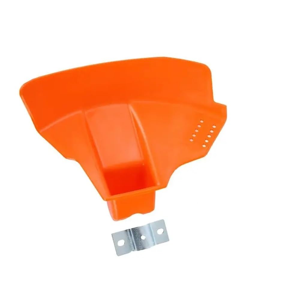 Protector de desbrozadora, Cubierta de protección de césped, Piezas de Mantenimiento de reparación de jardín aptas for Tubos de 26mm a 28mm Piezas de cortacésped(M)