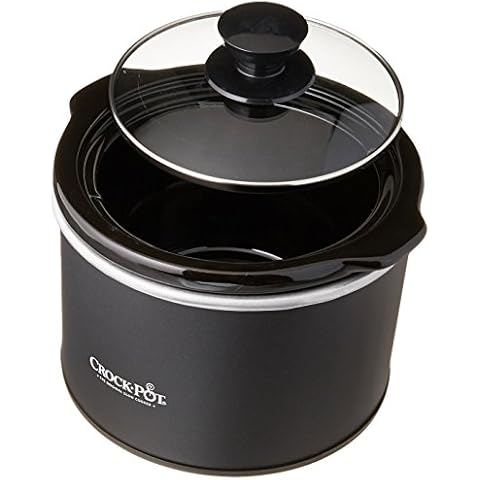 Crockpot SCR151-NP Slow Cooker, Small, Black Cover