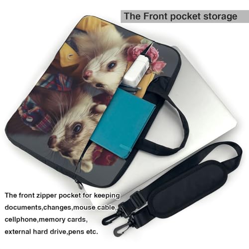 Bolsa portátil para laptop de diseño francés: protección funcional para viajes de negocios 5