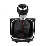 vw golf 6 r32 technische daten Schwarz mit roter Naht, silberfarbene Chromverzierung