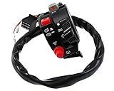Lenkerschalter 2 universal Honda ATV / Quad + MRD, links, Licht/Hupe/Kill usw