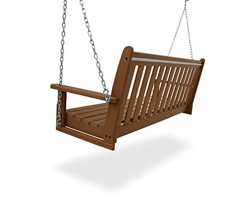 Polywood Gns60Te Vineyard 60" Swing, Teak #TOP1