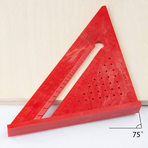 Regla triangular de medición de ángulos precisión portátil miniatura 5