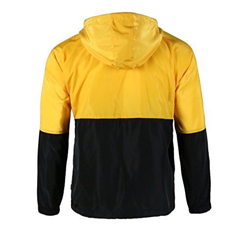 Lightweight Men's Windbreaker - Breathable Hooded Jacket for Outdoors & Commutes3