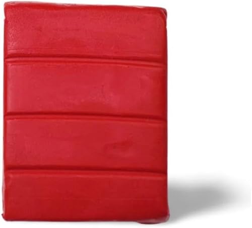 Miniatura 2 de Sculpey Soufflé - Arcilla de horno polimérico, rojo pastel de cereza, no tóxica, barra de 1.7 onzas, ideal para hacer joyas, vacaciones, bricolaje,