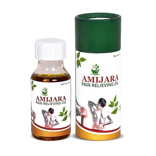 AMIJARA Combo Pain Relieving Oil Ayyurvedic Pain Relief Oil From Knee, Joint, Muscles, Back, Neck, Sprains, All Pain Relief Oil100 ML Combo Pack (Pack Of 2) (100ML) (B0CSDJ5MKQ) Amazon Price History, Amazon Price Tracker