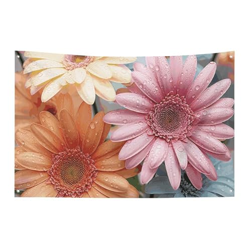 Drapeaux de jardin colorés pour animer vos fêtes et repas en plein air