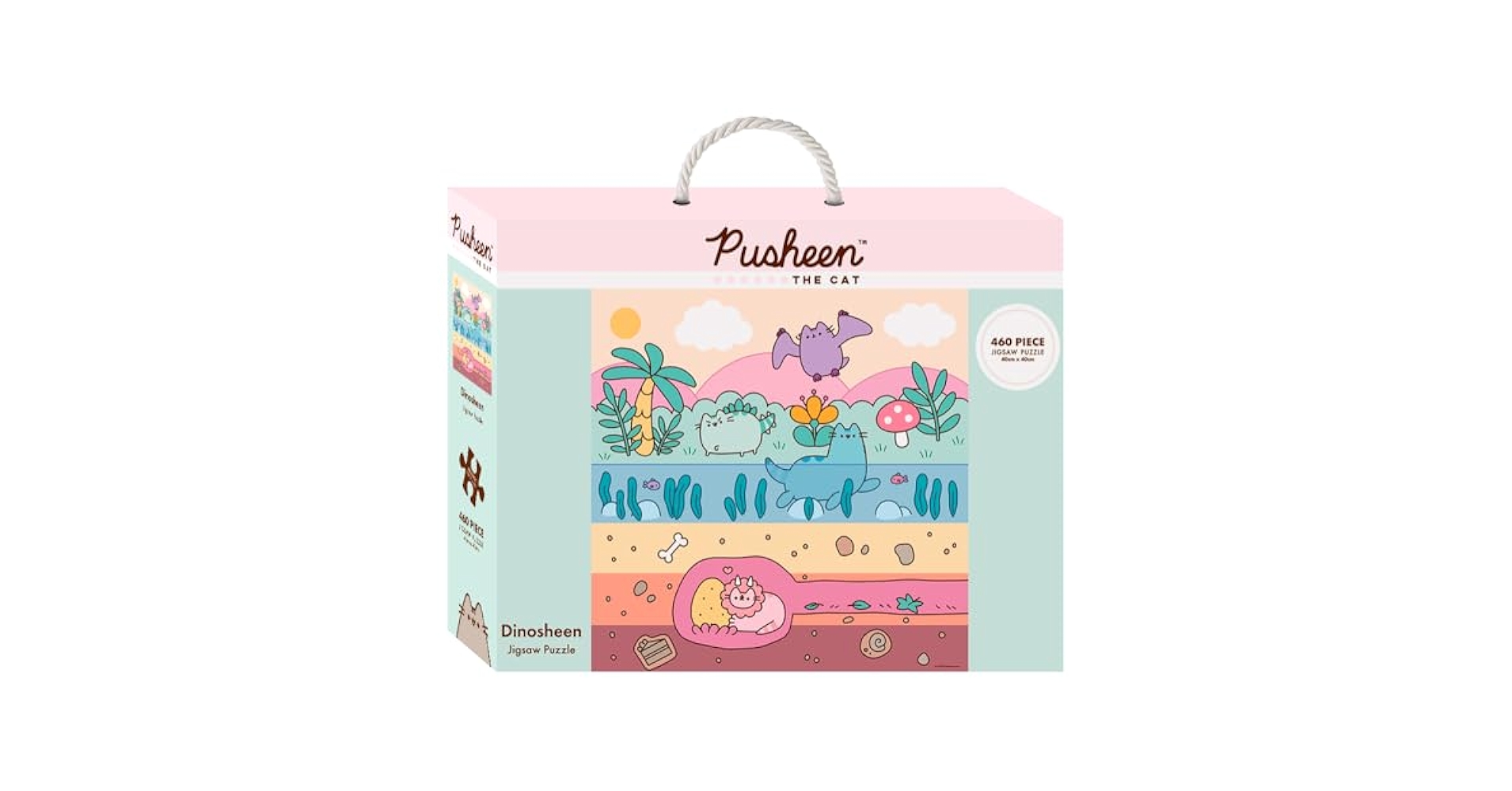 Pusheen激レア！ Amazon.co.jp: GUND Pusheen Rainbow Round Pusheen Squisheen