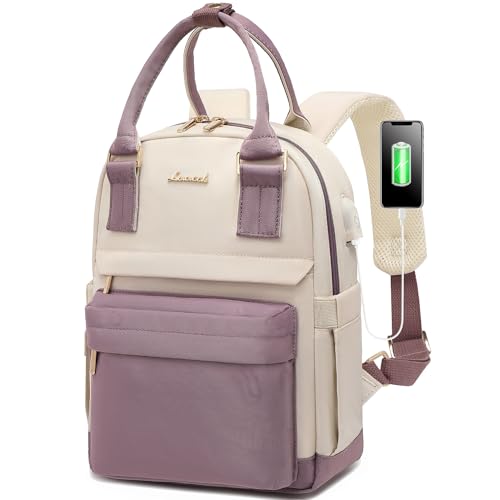 Image of LOVEVOOK Mini Backpack for Women Stylish Waterproof Backpack Purse with USB Port, Cute Daypack for College Travel Party