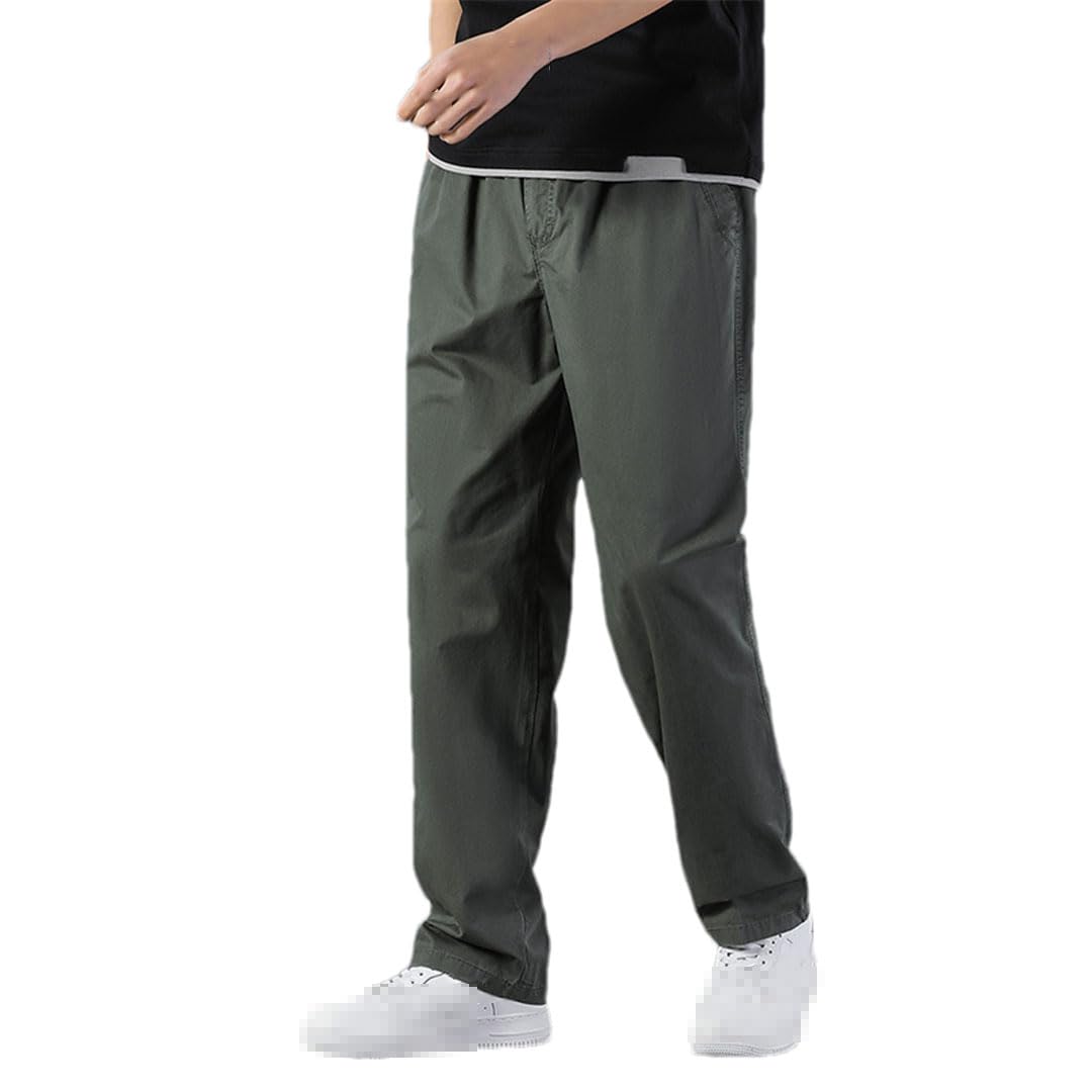 Vogrtcc Pantaloni Casual Taglie Forti da Uomo Estivi