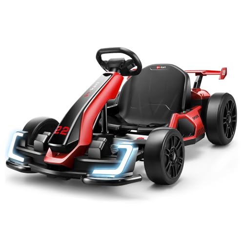 Hikole Electric Go Kart for Kids 24V - Detailed View