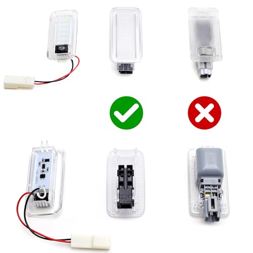 Lámpara LED blanca xenón para cajuela de autos y SUV miniatura 3