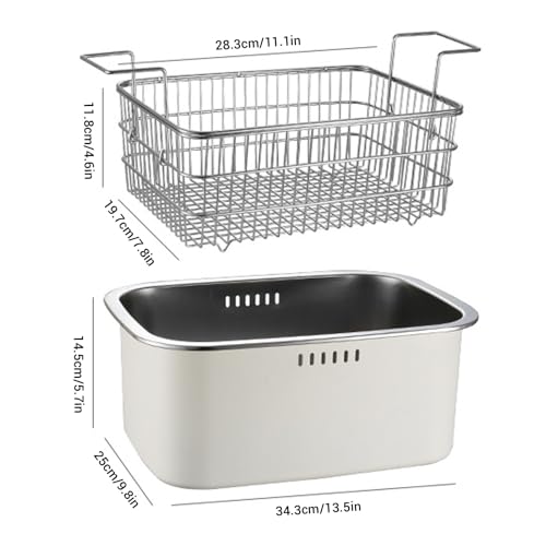 Bol d'évier de cuisine polyvalent pour laver les fruits et légumes - 3