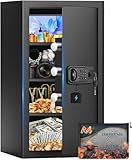 6.5 Cuft Large Fireproof Safe Box, Home Safe Water and Fireproof, Anti-Theft...