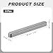 MECCANIXITY 8 Pcs Round Ended Feather Key, 80x8x7mm Carbon Steel Drive Shaft Parallel Keys Keyway Stock Assortment for Mechanical Fasteners Industry