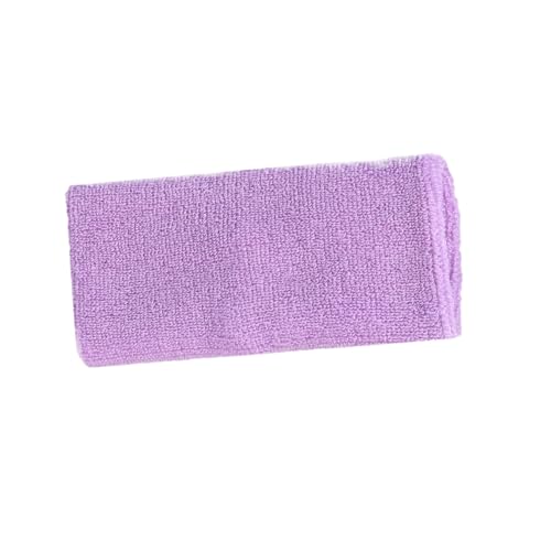 DINHEAROM 1Set Lavender Wrist Protector Cotton Sports Wrist Guards for Men Women Sweat Absorbent Fitness Wrist Bands for Basketball Running and Exercise