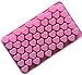 Longzang Silicone mold Mini Heart Shape Silicone Ice Cube / Chocolate Mold Pink