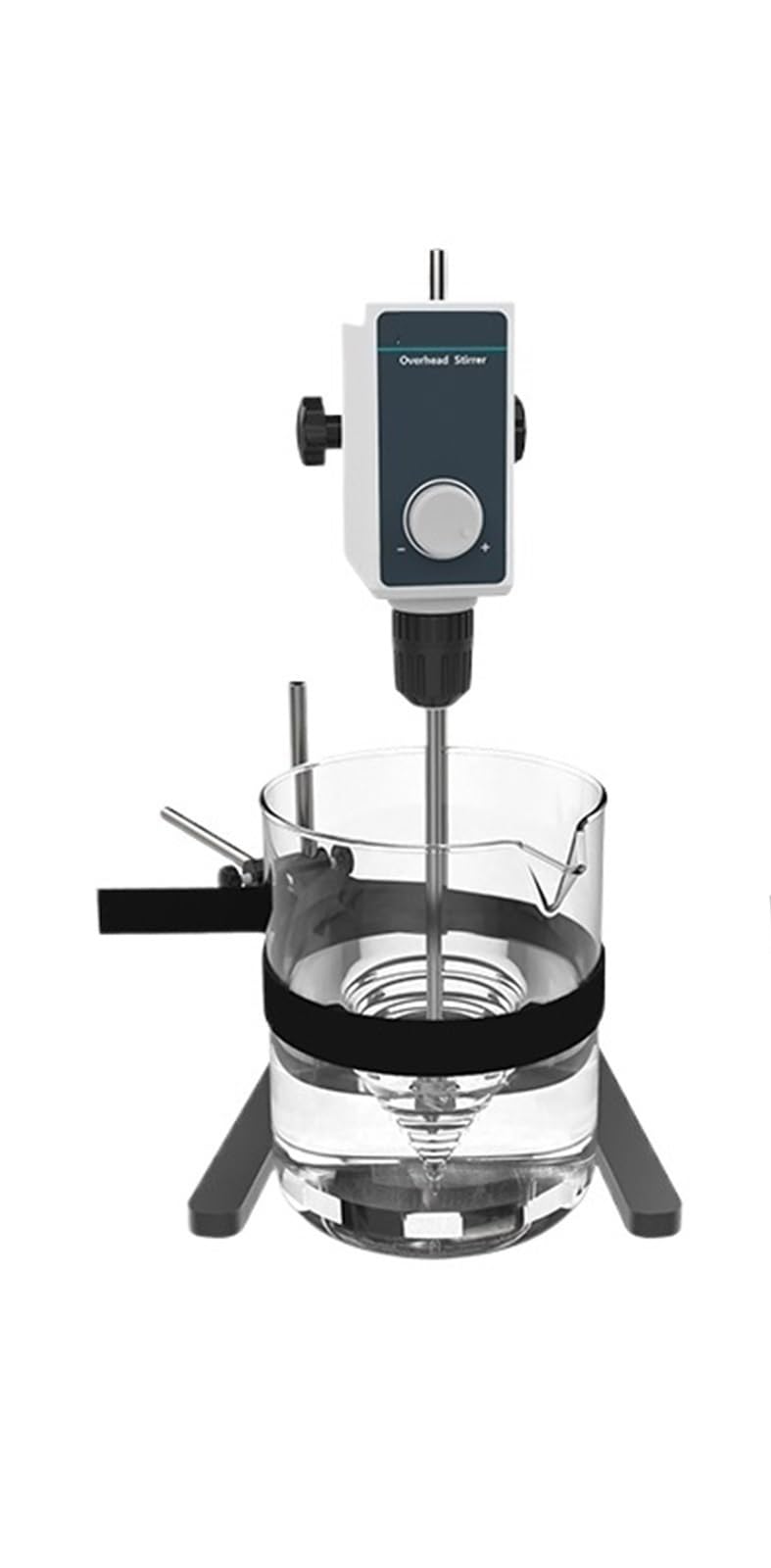 CVFRDD Homogenizer Electric Stirrer Laboratory Digital Display Overhead Mixer Lab Equipment 20L 1500rpm(OS-15S Without Stand)