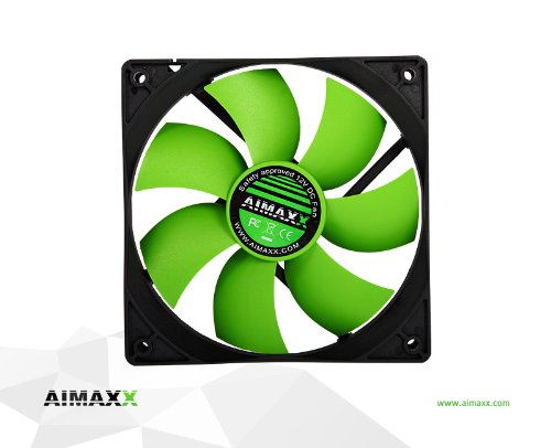 AIMAXX eNVicooler 12 Ventilateur PC Vert 120 mm