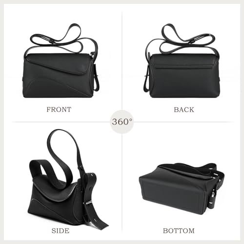 Bolso pequeño de cuero genuino para mujer MFFOR miniatura 6
