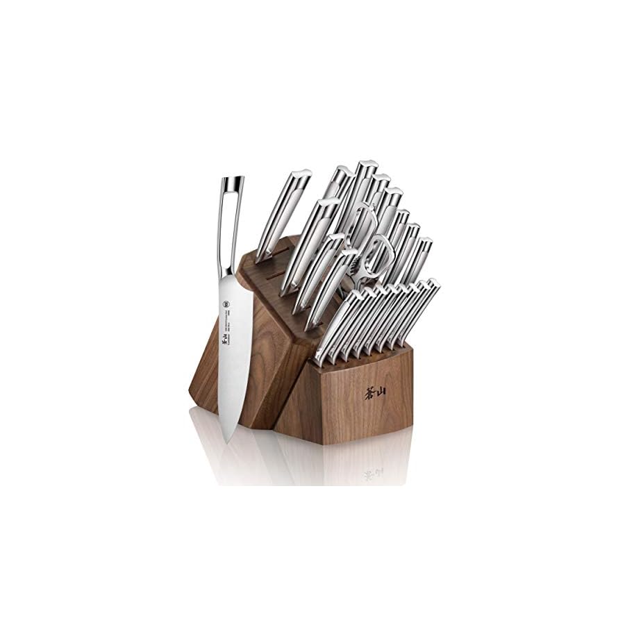 Cangshan-N1-Series-1022377-23-Piece-German-Steel-Forged-Knife-Block-Set-Walnut-Block Cangshan N1 Series 1022377 23-Piece German Steel Forged Knife Block Set
