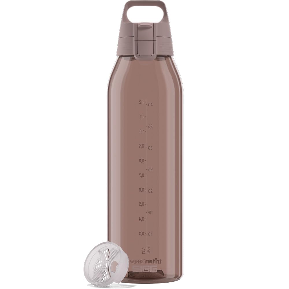 SIGG - Borraccia Tritan - Total Color One Dusk - Adatto per bevande gassate - Lavabile in lavastoviglie - A prova di perdite - Leggero - Senza BPA - Dusk - 1L