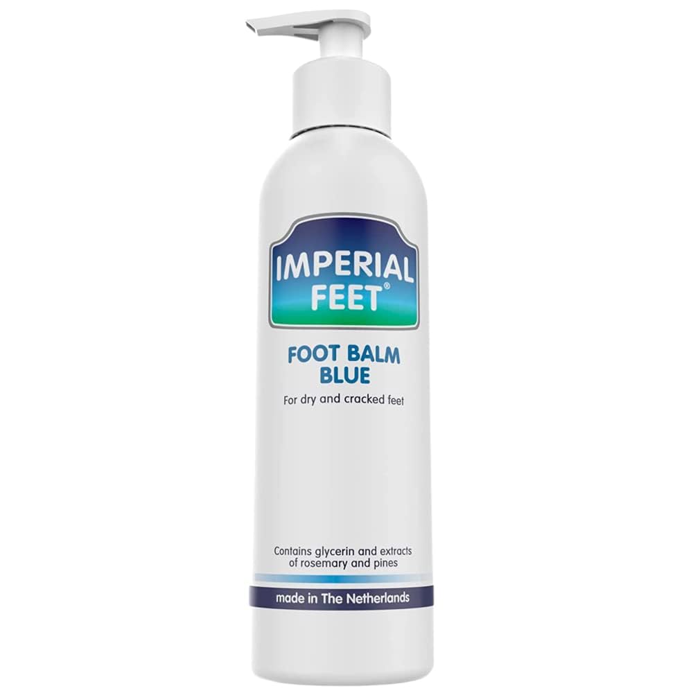 Imperial Feet Foot Balm Blue - Cream for Dry Skin - for Dry feet - Dry and Cracked Feet - Rosemary & Eucalyptus - 150ML