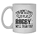 NA Tazza da caffè Bianca da Rugby, Boccale da Birra Bianco da Rugby, Tazze da Viaggio in Ceramica