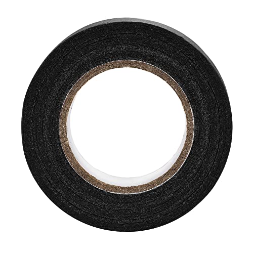Image of uxcell 6Pcs 25mm 1 inch Wide 20m 21 Yards Masking Tape Painters Tape Rolls Black