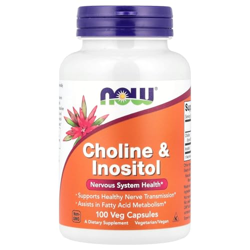 NOW Foods コリン&イノシトール 500mg 100カプセル