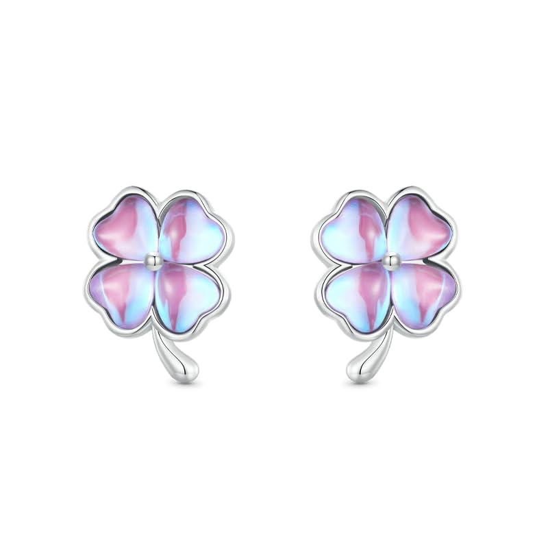 Rari orecchini in quarzo smeraldo dello Zambia, orecchini con pietre preziose, orecchini a bottone verdi, gioielli in argento sterling 925, regalo di nozze, orecchini per la mamma - Italia
