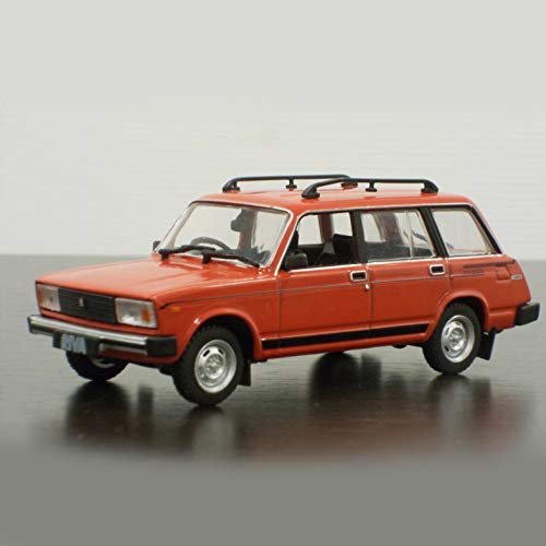 Lada Riva Station Wagon Lada 1500 Estate Red 1990 Year 1/43 Scale Diecast Collectible Model Car
