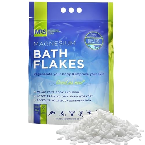 MRS Finest Magnesium Bath Flakes, Bath Salts, Epsom Salt, Body