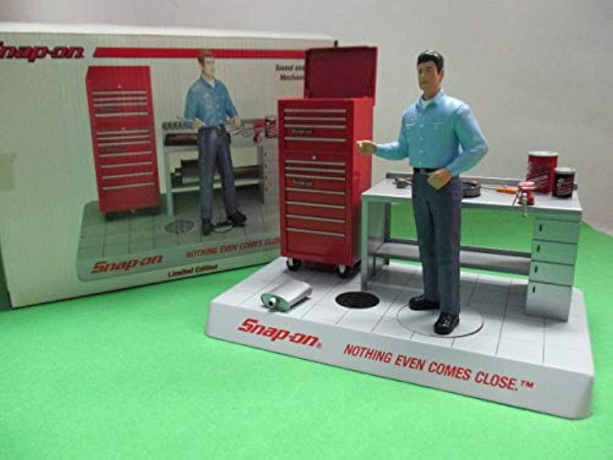 スナップオン Snap on グッズ ミニチュア 工具箱 貯金箱 ジオラマ